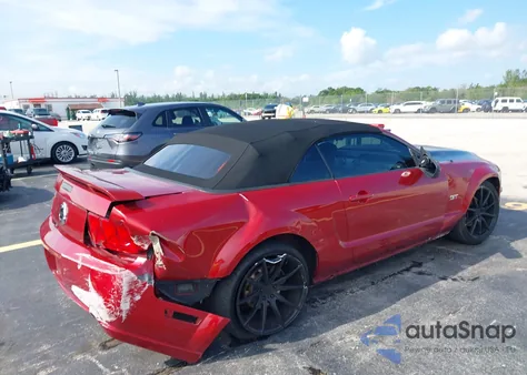 2006 Ford Mustang Gt из США, поврежденный, VIN 1ZVFT85H665257154